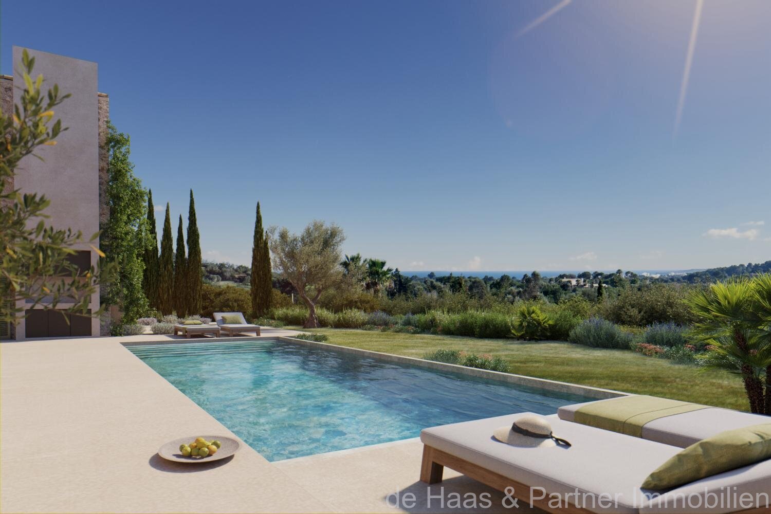 Neubaufinca mit Meer - Weitblick und in unmittelbarer Golfplatznähe