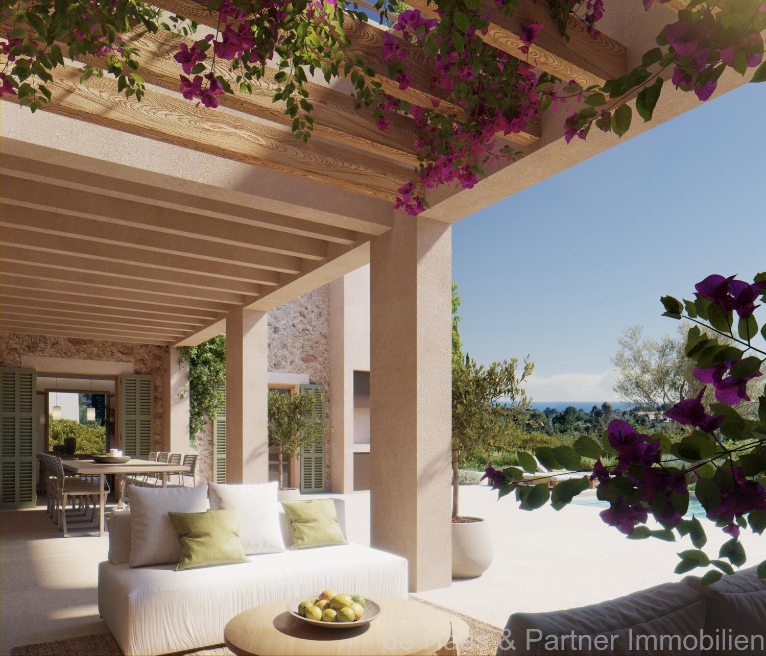 Neubaufinca mit Meer - Weitblick und in unmittelbarer Golfplatznähe