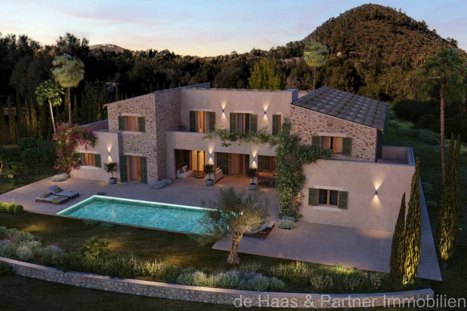 Neubaufinca mit Meer - Weitblick und in unmittelbarer Golfplatznähe