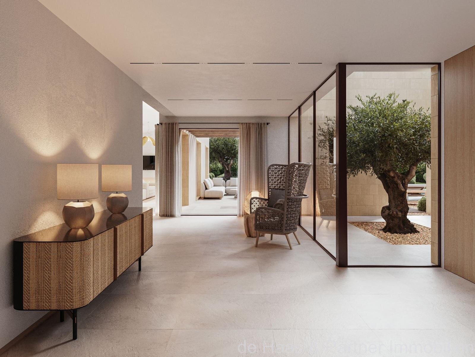 Erstklassige Designervilla mit XL - Pool in traumhafter Landschaft