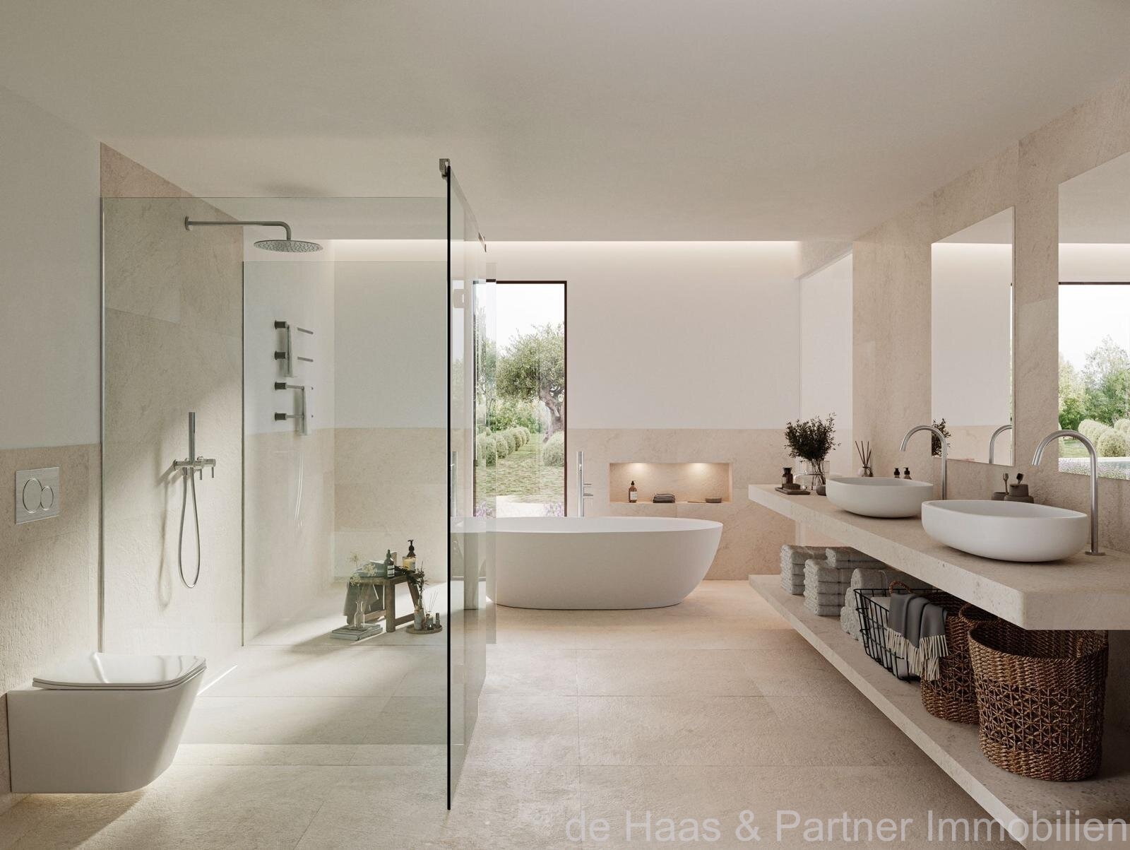 Erstklassige Designervilla mit XL - Pool in traumhafter Landschaft