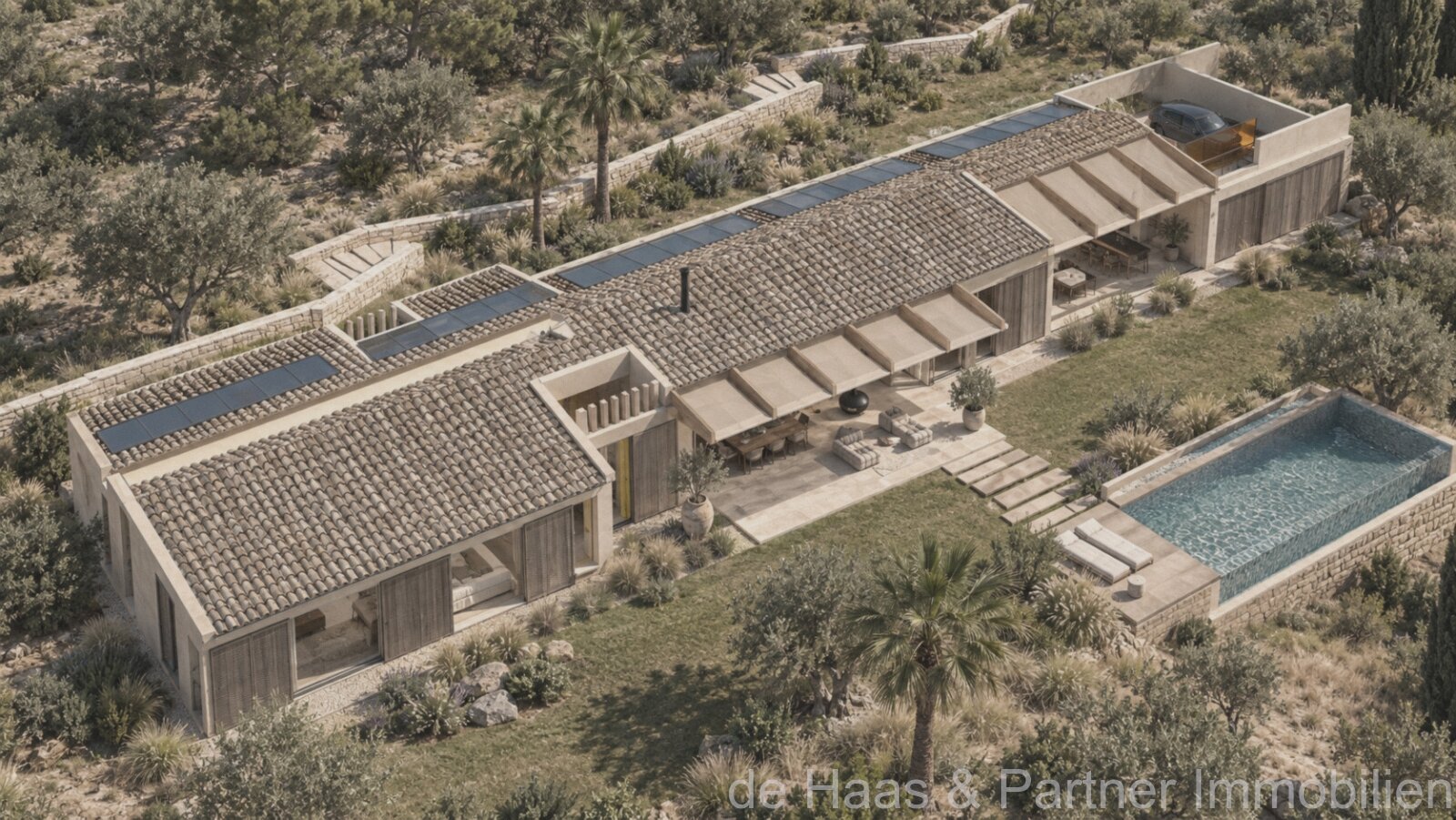 Baugrundstück mit genehmigtem Villenprojekt und traumhaftem Panoramablick über Artà