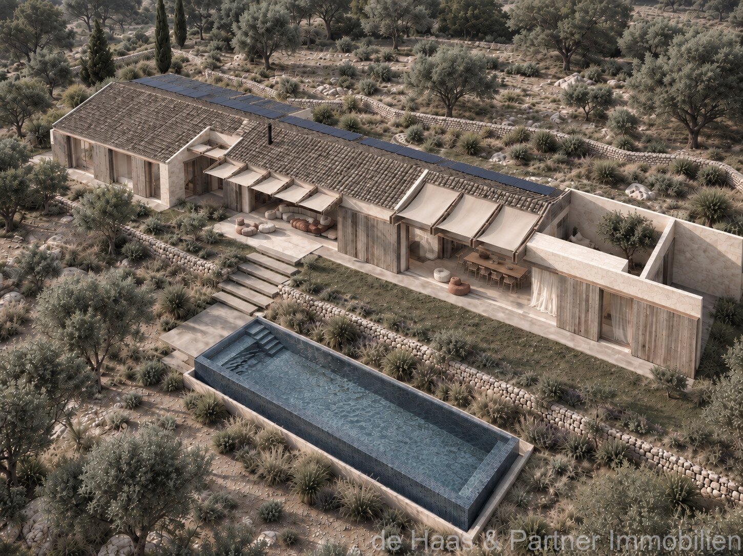 Baugrundstück mit genehmigtem Villenprojekt und traumhaftem Panoramablick über Artà