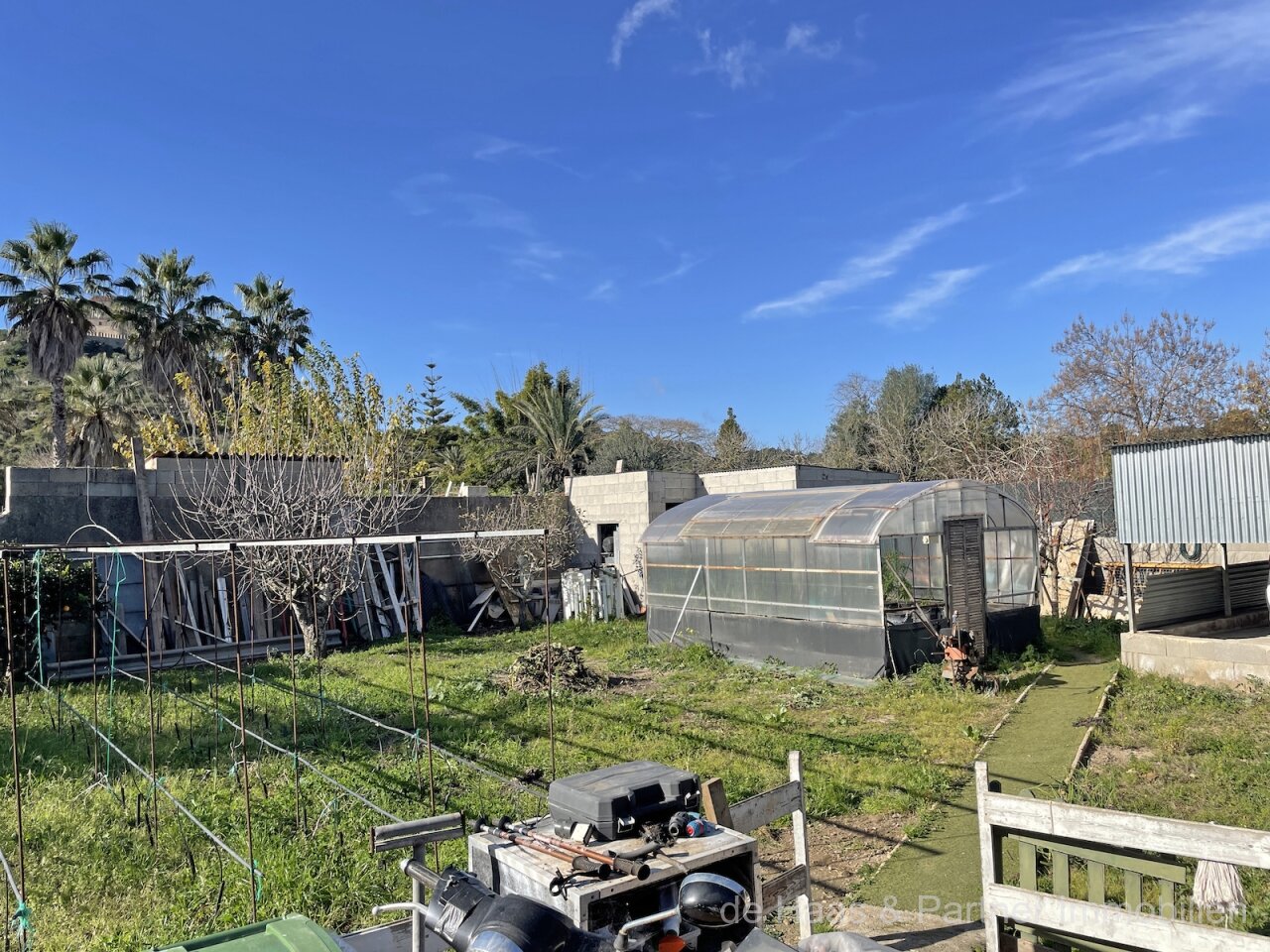 Kleine Finca mit Pool, Gemüsegarten und schönem Blick auf Sant Salvador