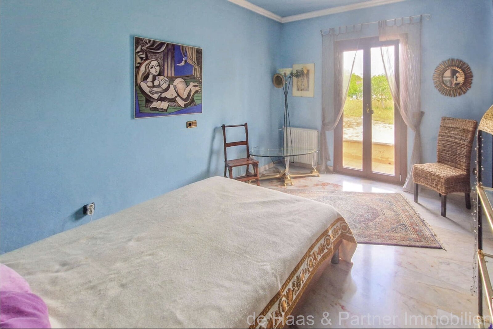 Finca-Villa fußläufig zum Dorf mit großem Pool und Panoramablick