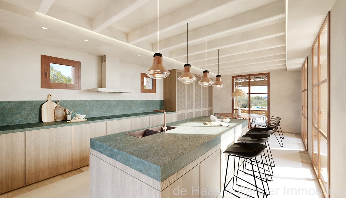 Finca mit Meerblick und tollem Infinity -Pool in Son Servera