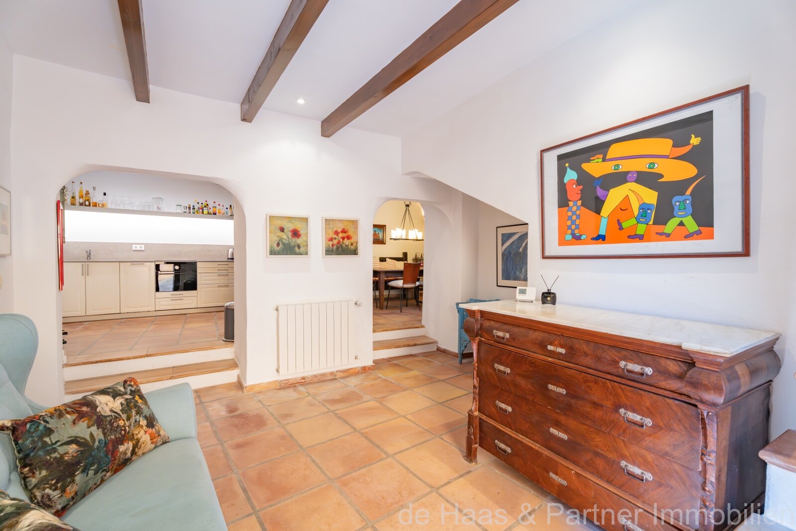 Charming townhouse below Capdepera Castle with numerous terraces and stunning views of the countryside