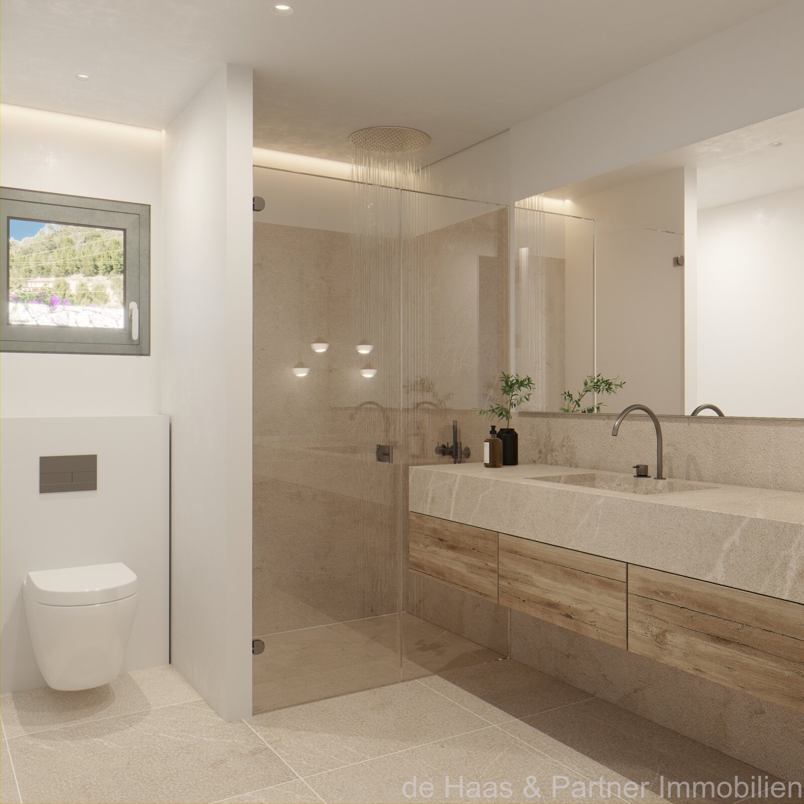 Newly built finca with beautiful views of the Levante mountains