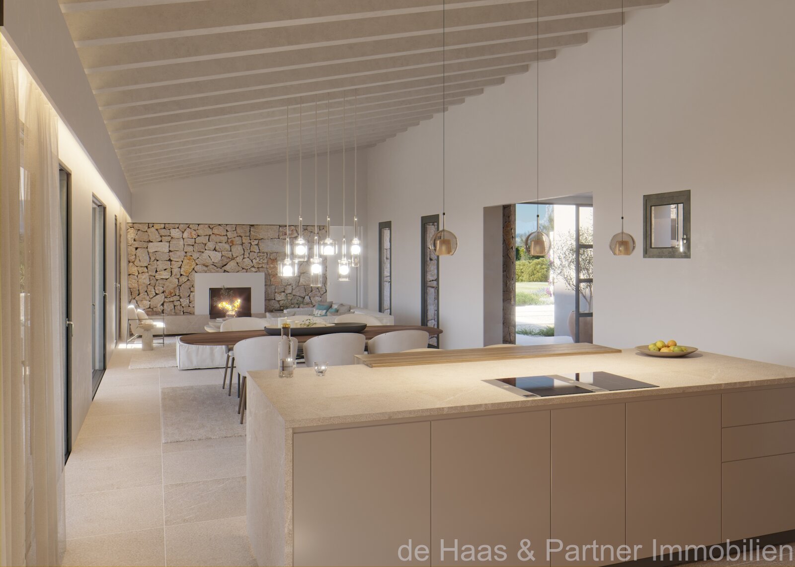 Newly built finca with beautiful views of the Levante mountains