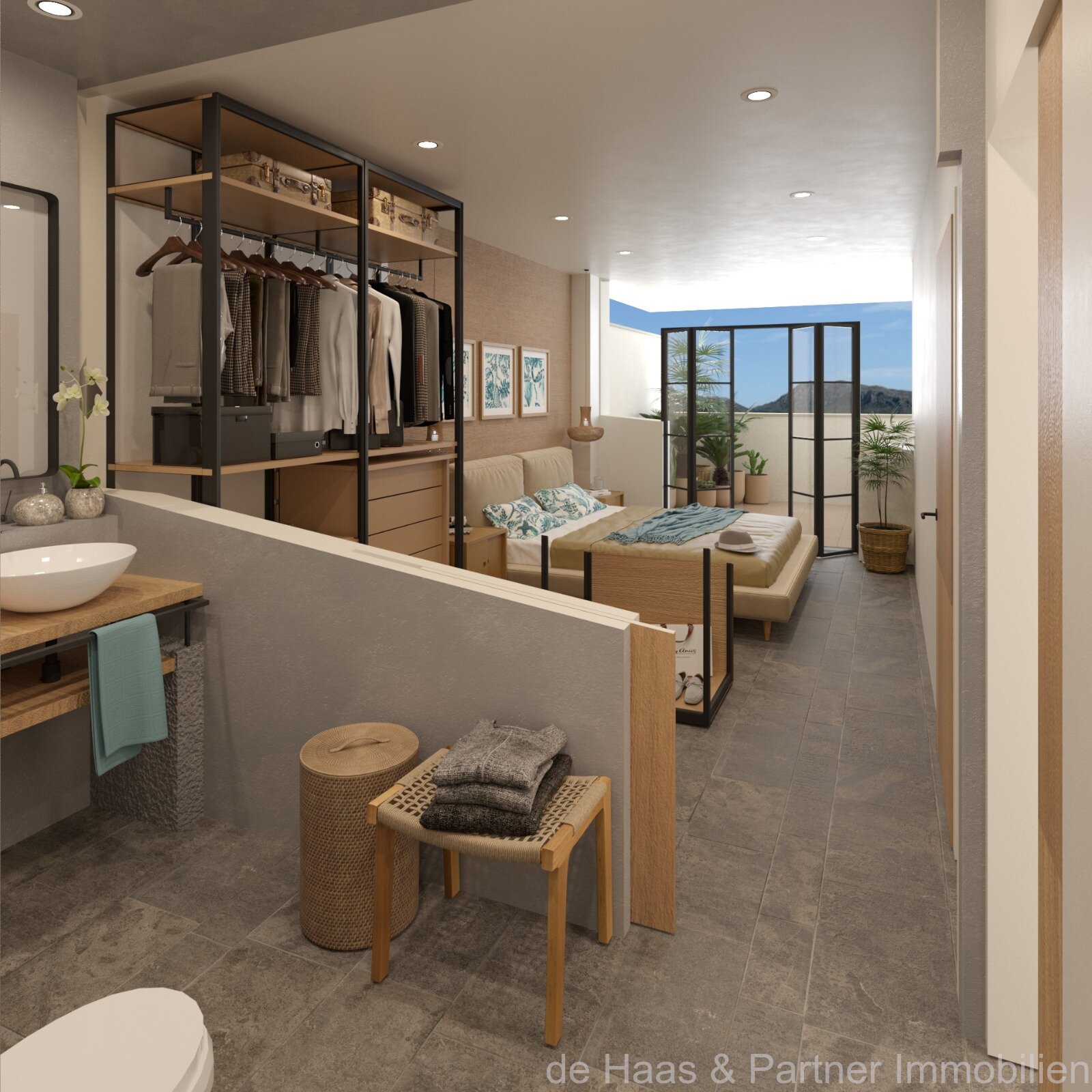 Beautifully renovated duplex flat with views of the monastery