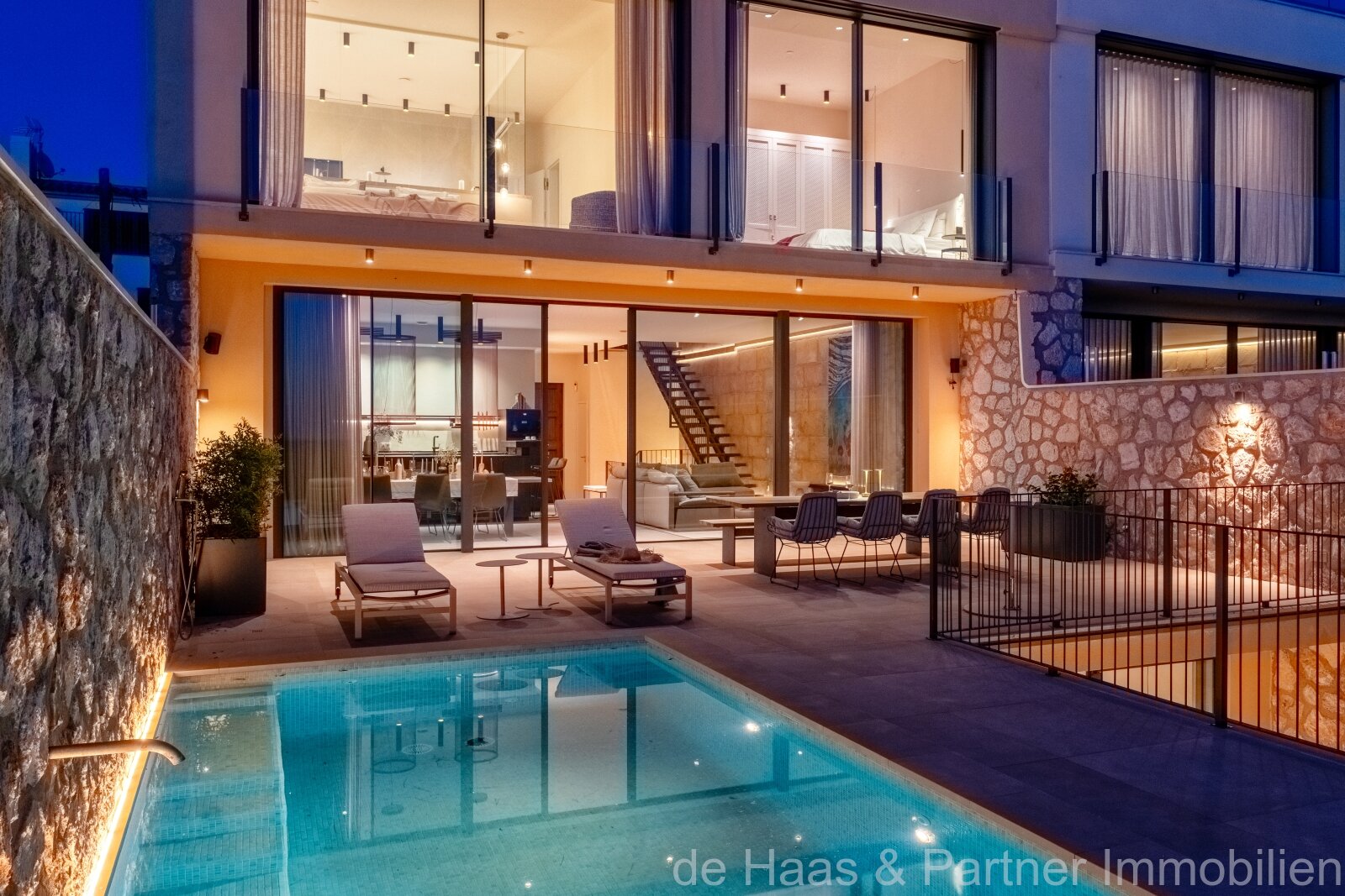 Luxury townhouse near Es Trenc beach with unobstructed sea views and outstanding build quality