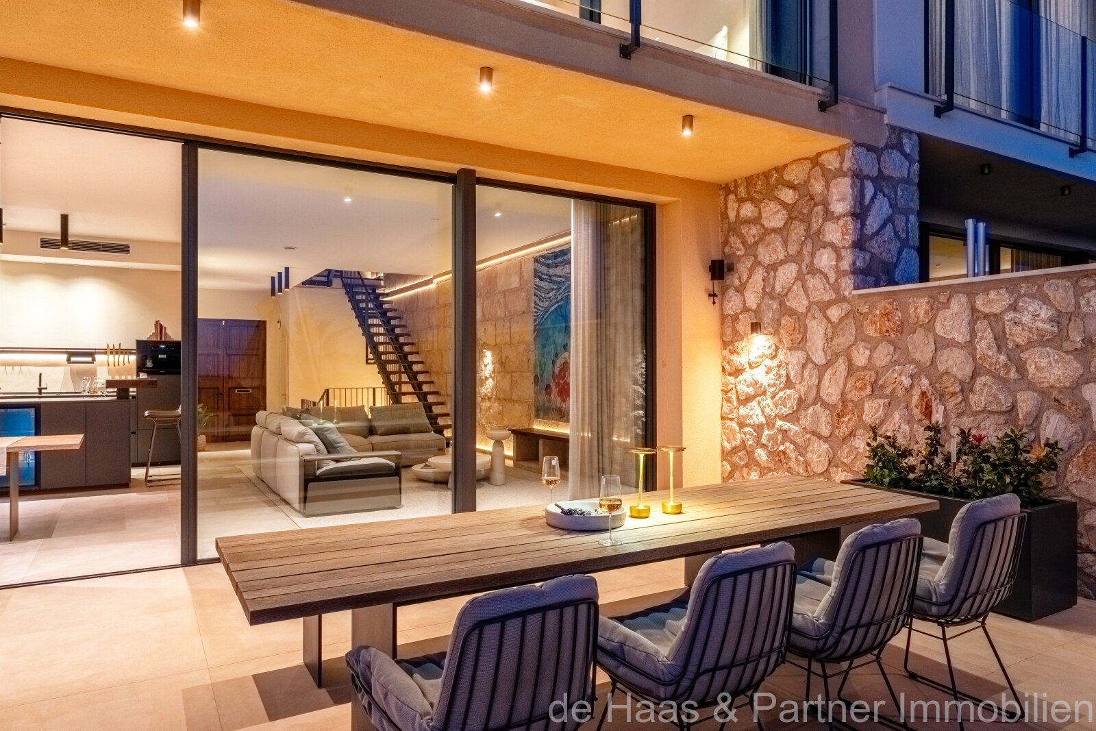 Luxury townhouse near Es Trenc beach with unobstructed sea views and outstanding build quality