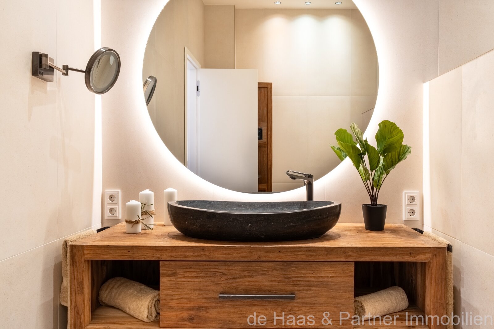 Luxury townhouse near Es Trenc beach with unobstructed sea views and outstanding build quality