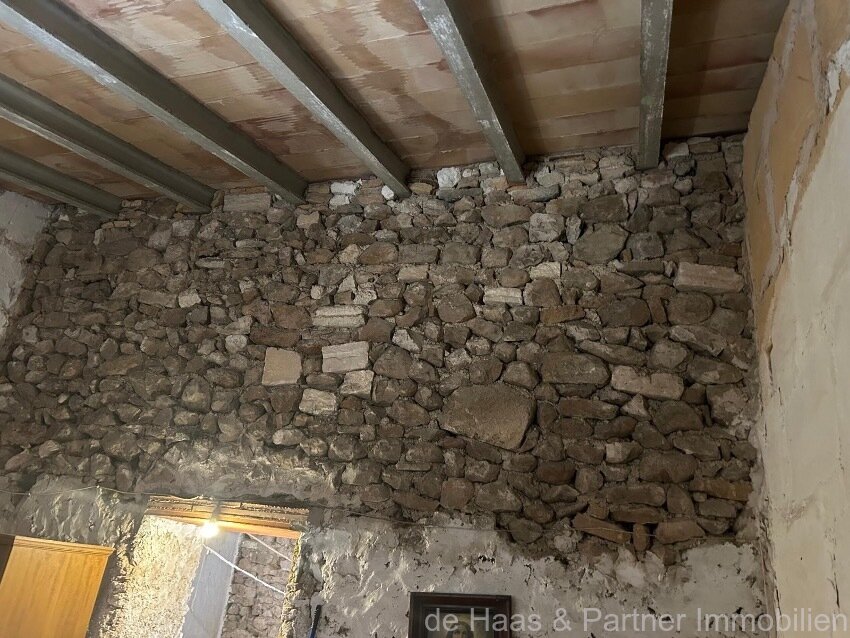 Centrally located townhouse in need of renovation with patio and roof terrace