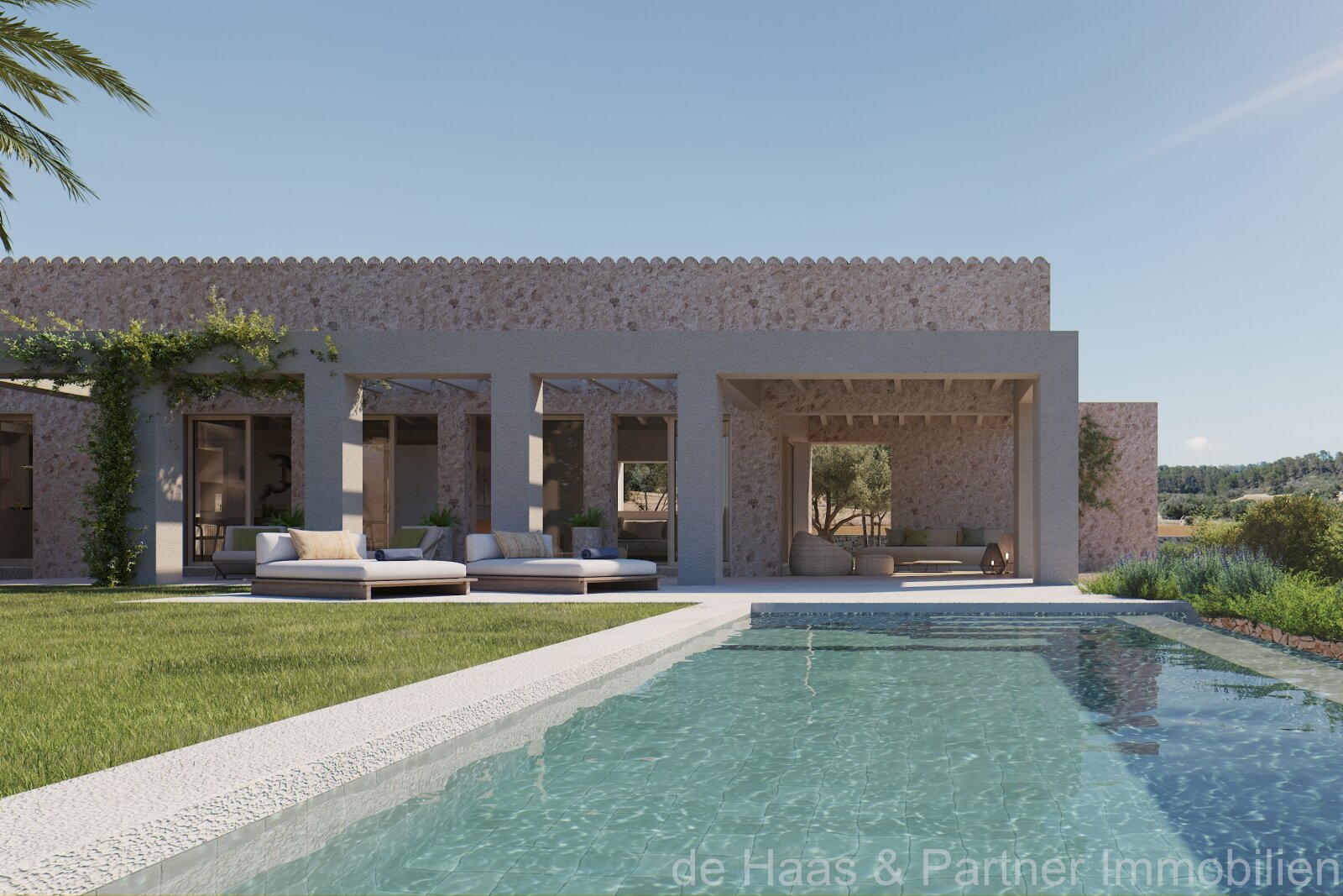 Petra: Beautiful finca with great countryside views between Palma and Manacor 