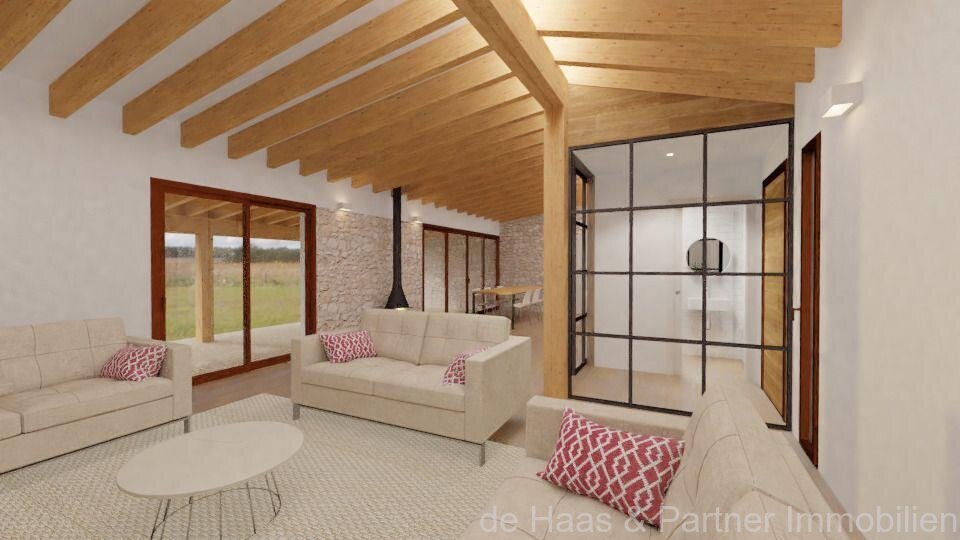 Finca de nueva construcción con hermosas vistas panorámicas a los viñedos cercanos