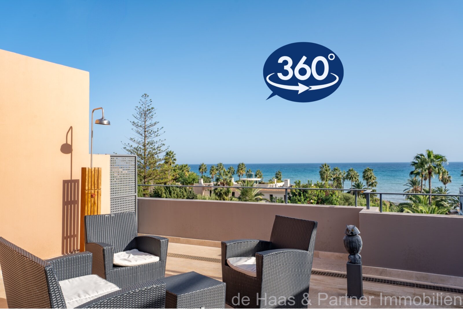 Ático exclusivo con dos amplias terrazas y fantásticas vistas al mar