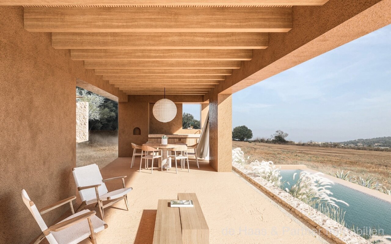 Excelente finca con vistas lejanas y piscina infinita