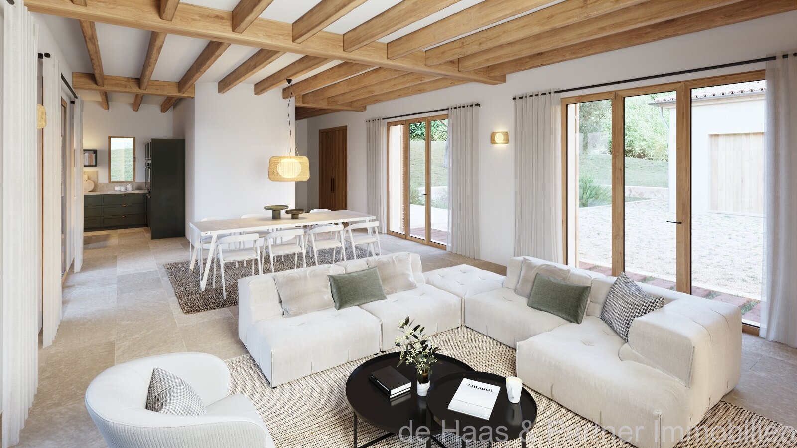 Parcela con proyecto de construcción aprobado y cerca del pueblo