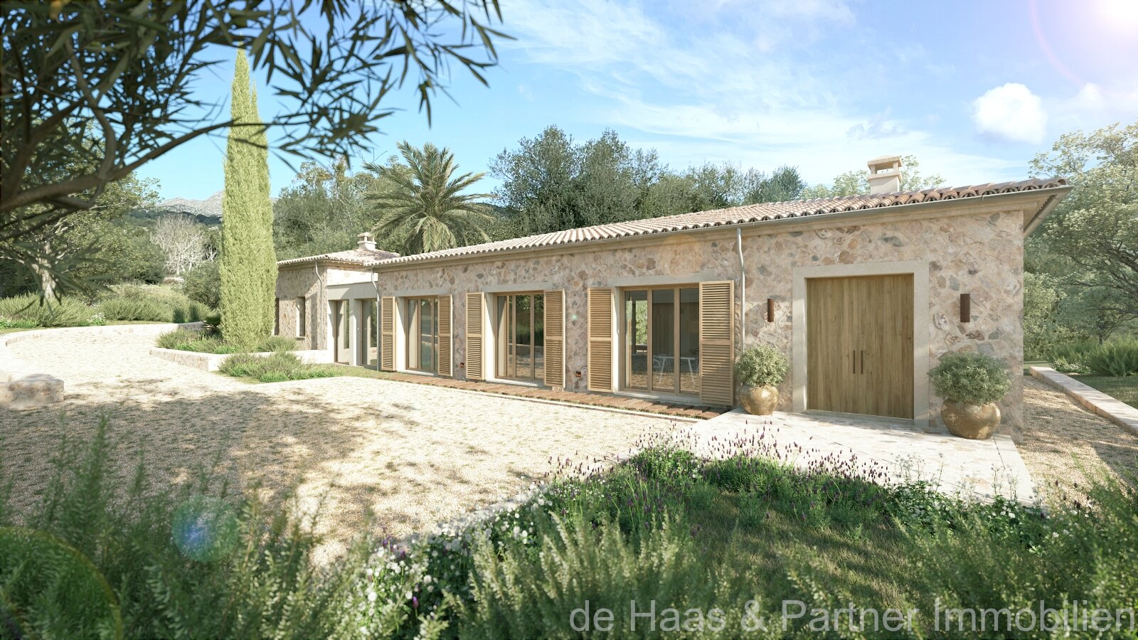 Parcela con proyecto de construcción aprobado y cerca del pueblo