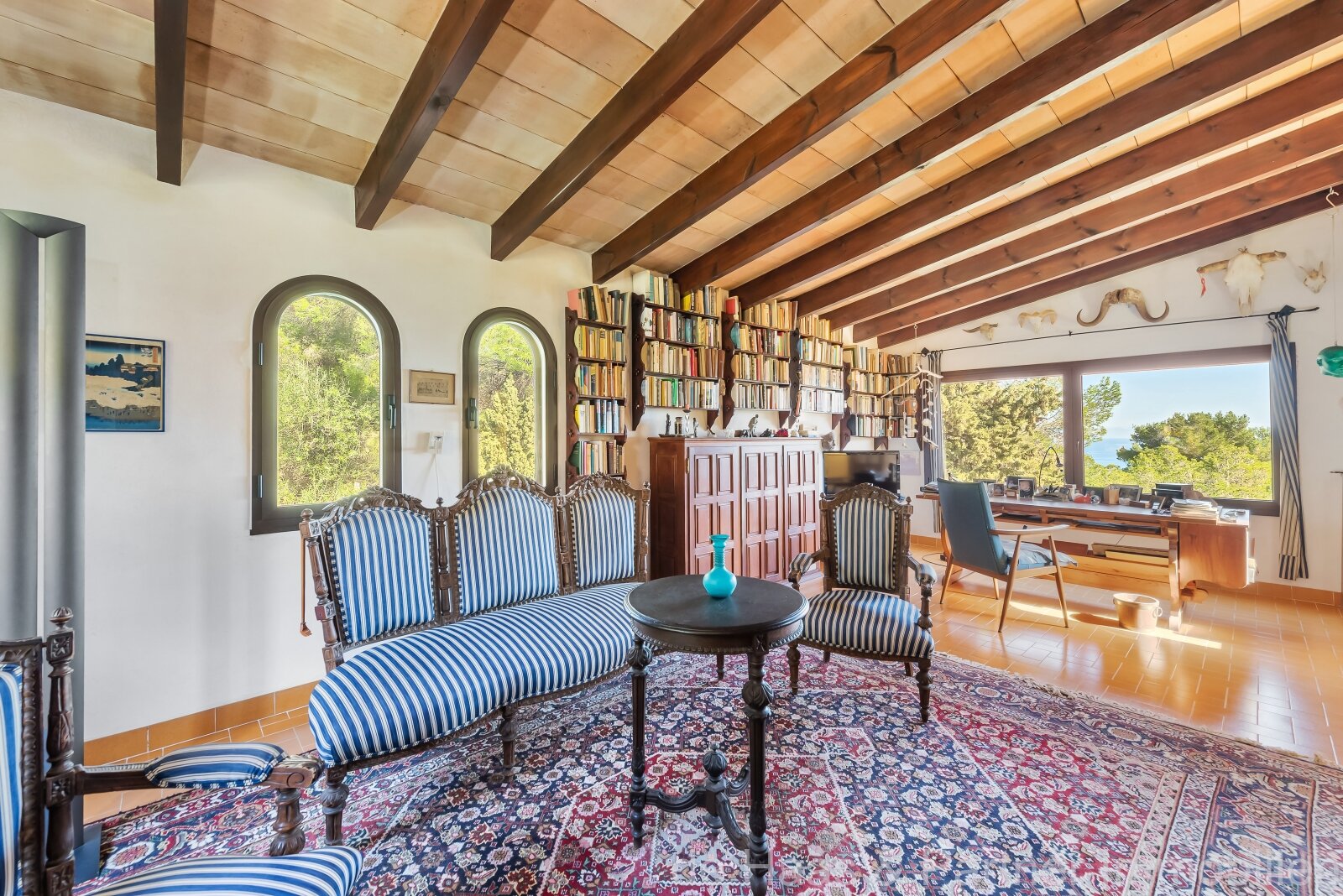 Encantador chalet con vistas al mar y sauna privada