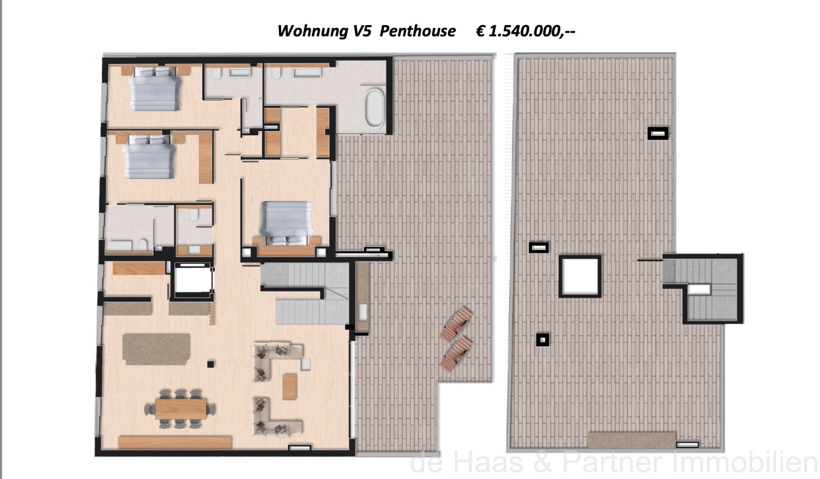 Ático con la mejor calidad, plaza de aparcamiento subterráneo y ascensor en Artà.