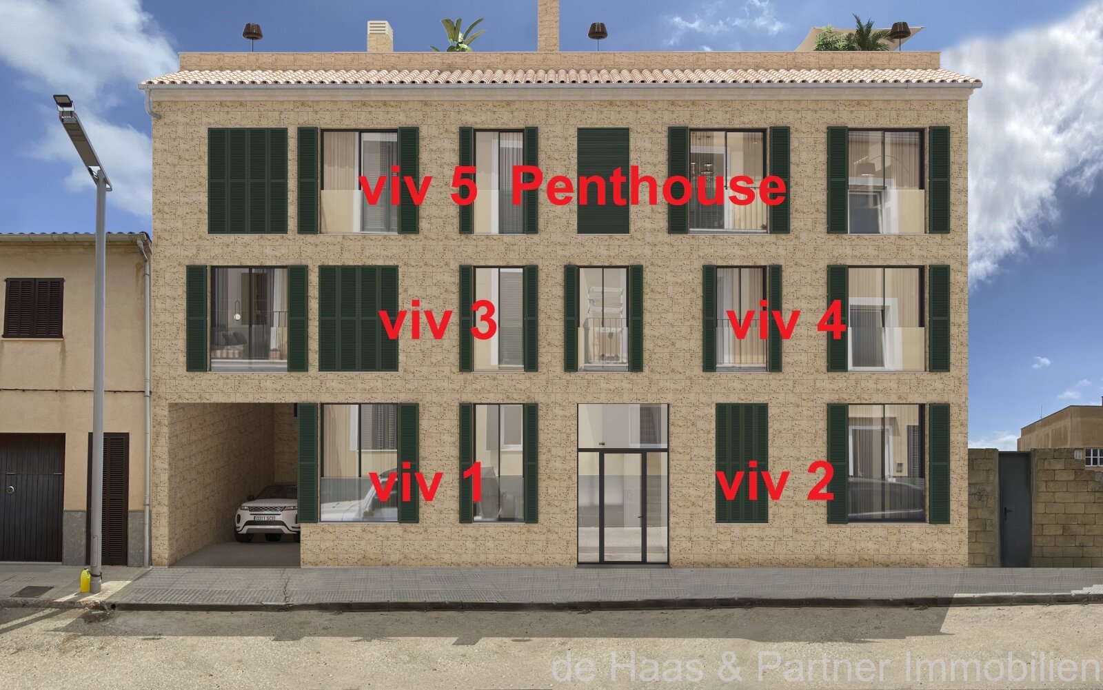 Ático con la mejor calidad, plaza de aparcamiento subterráneo y ascensor en Artà.