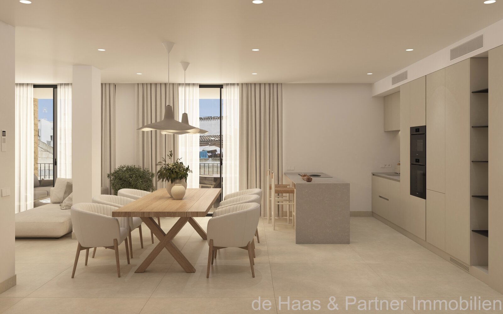 Excelentes apartamentos de nueva construcción y un ático con la mejor calidad de construcción, plaza de aparcamiento subterráneo y ascensor